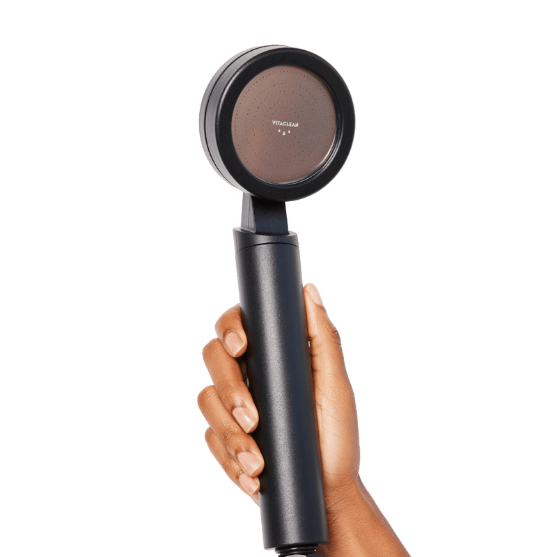 Handheld Shower Head Starter Kit: Black Full Set