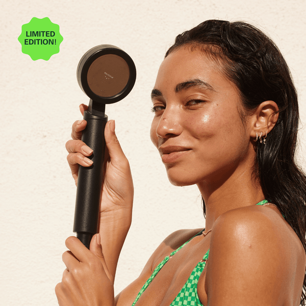 Handheld Shower Head Starter Kit: Black Full Set